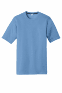 Unisex light blue crewneck t-shirt