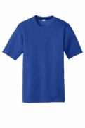Solid royal blue crewneck t-shirt
